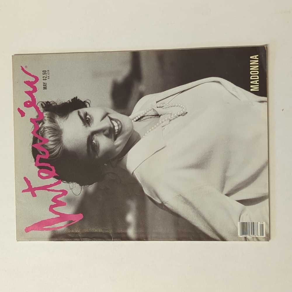 Interview Magazine May 1989 Madonna